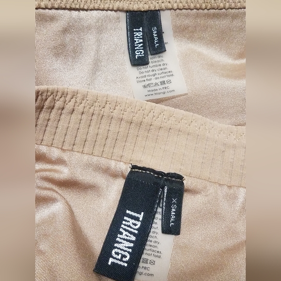 NWOT Triangl Daria Tan Bikini Size S/XS - Picture 4 of 4